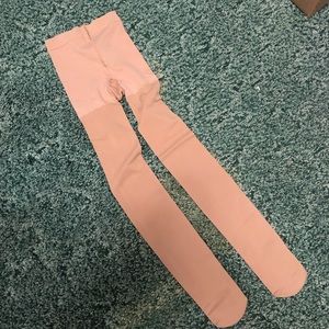 New Manzi Tights Pantyhose Suntan Small